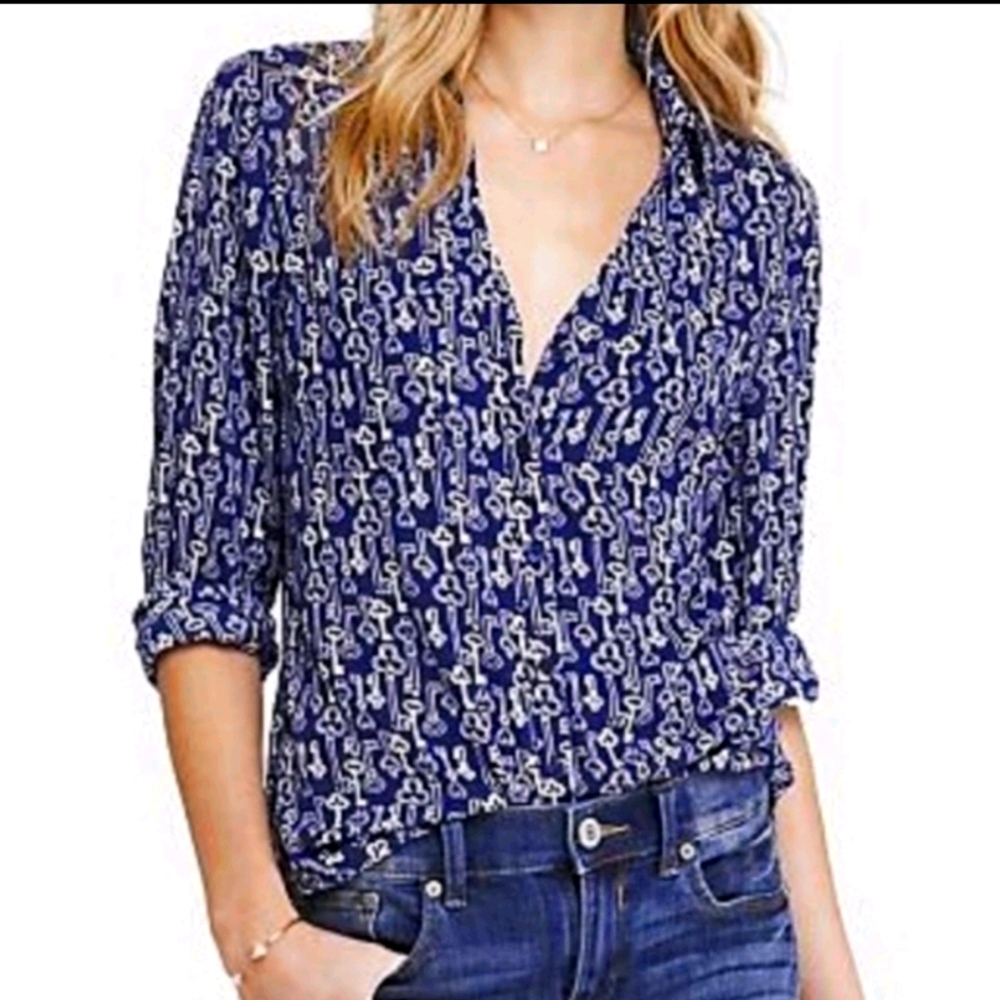 Express Portofino Shirt Skeleton Key